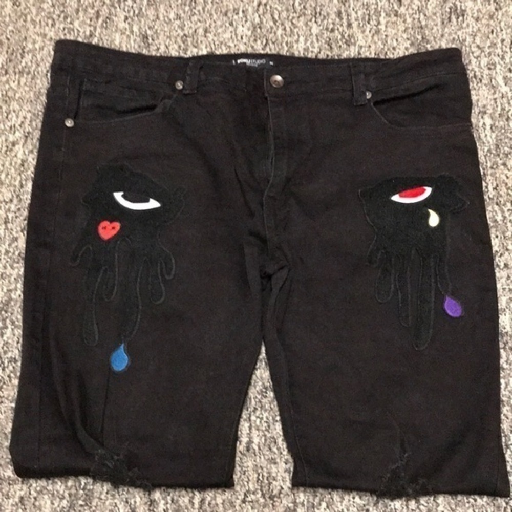 Roku Studio Eye Drip Jeans